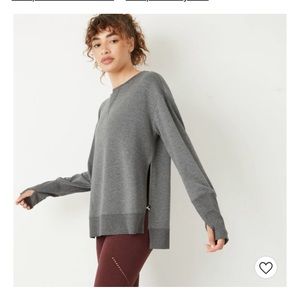 Cozy Joy Lab Sweatshirt w/ side slits from Target